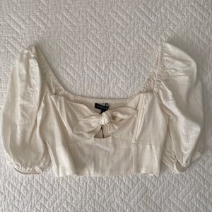 Cropped blouse
